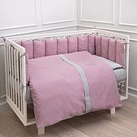 Изображение 1 – Комплекты 6 предметов в прямоугольную кроватку : Organic Baby Cotton
