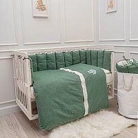 Изображение 1 – Комплекты 6 предметов в прямоугольную кроватку : Organic Baby Cotton