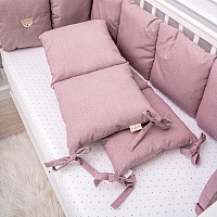 Изображение 16 – Универсальные комплекты 4 предмета в овальную и прямоугольную кроватку  : Сканди