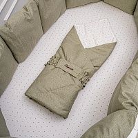 Изображение 10 – Универсальные комплекты 4 предмета в овальную и прямоугольную кроватку  : Сканди