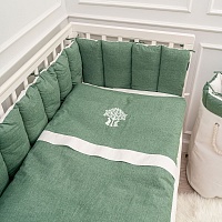 Изображение 6 – Комплекты 6 предметов в прямоугольную кроватку : Organic Baby Cotton