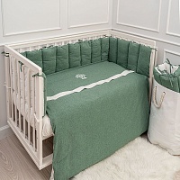 Изображение 5 – Комплекты 6 предметов в прямоугольную кроватку : Organic Baby Cotton
