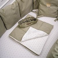 Изображение 6 – Универсальные комплекты 4 предмета в овальную и прямоугольную кроватку  : Сканди