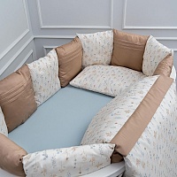 Изображение 2 – Универсальные комплекты 6 предметов в овальную и прямоугольную кроватку : Летняя история