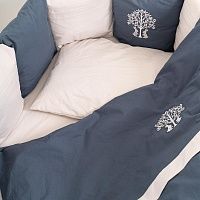 Изображение 4 – Универсальные комплекты 6 предметов в овальную и прямоугольную кроватку : Organic Baby Cotton